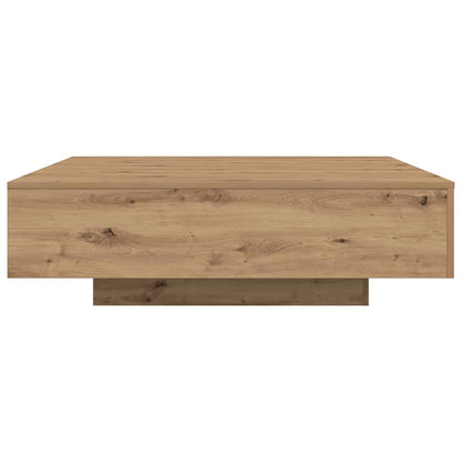 Coffee Table Artisan Oak 100 x 100 x 31 cm Engineered Wood