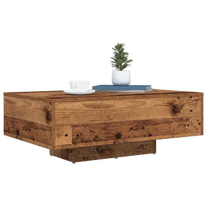 Coffee Table Old Wood 85 x 55 x 31 cm Engineered Wood