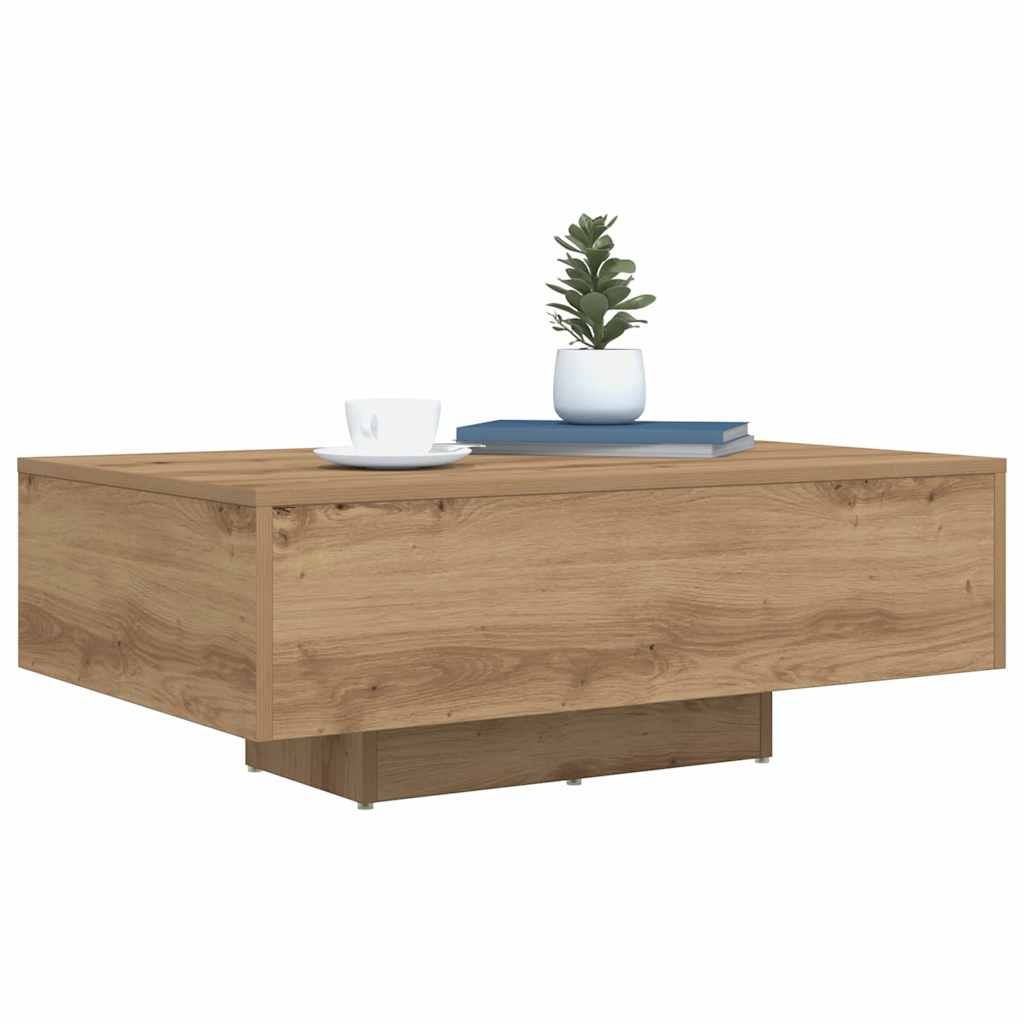 Coffee Table Artisan Oak 85 x 55 x 31 cm Engineered Wood