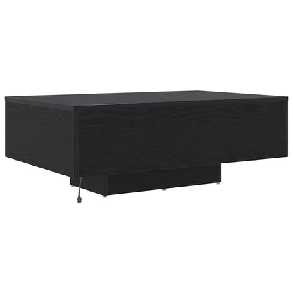 Coffee Table Black Oak 85 x 55 x 31 cm Engineered Wood