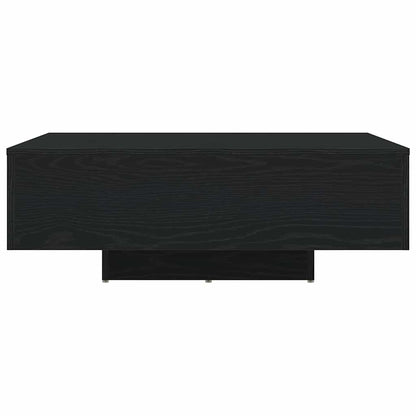 Coffee Table Black Oak 85 x 55 x 31 cm Engineered Wood