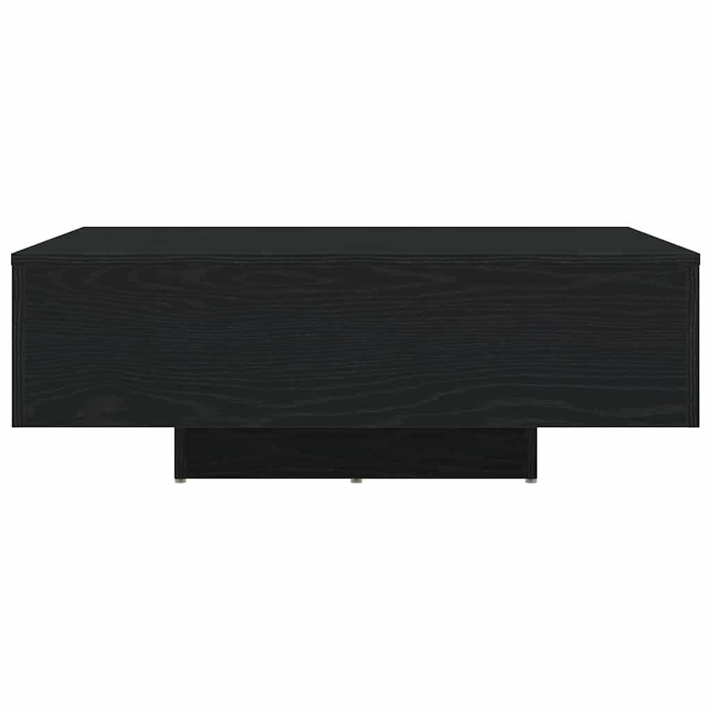 Coffee Table Black Oak 85 x 55 x 31 cm Engineered Wood