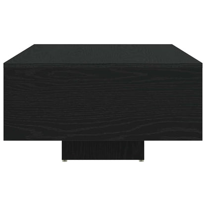 Coffee Table Black Oak 85 x 55 x 31 cm Engineered Wood