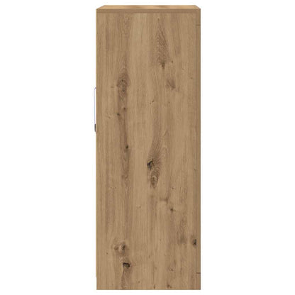 LED Sideboard Artisan Oak 60.5 x 37 x 100 cm Engineered Wood