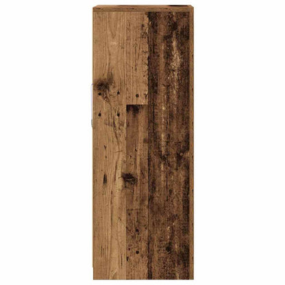 LED Sideboard Brown 41 x 37 x 100 cm Engineered Wood