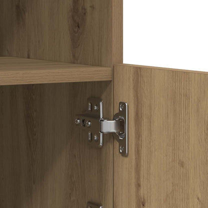 LED Sideboard Artisan Oak 41 x 37 x 100 cm Engineered Wood