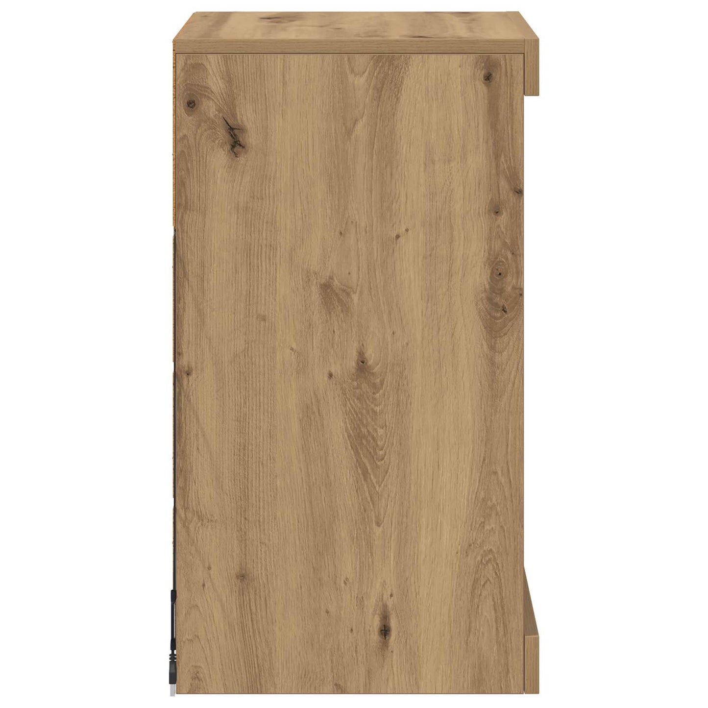 LED Sideboard Artisan Oak 41 x 37 x 67 cm Engineered Wood