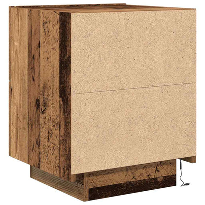 Bedside Cabinet Old Wood 45 x 40 x 55 cm Engineered Wood