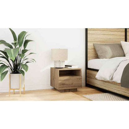 Bedside Cabinet Artisan Oak 40 x 39 x 37 cm Engineered Wood