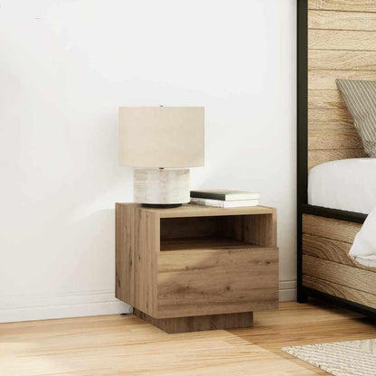 Bedside Cabinet Artisan Oak 40 x 39 x 37 cm Engineered Wood