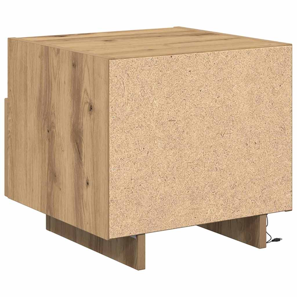 Bedside Cabinet Artisan Oak 40 x 39 x 37 cm Engineered Wood