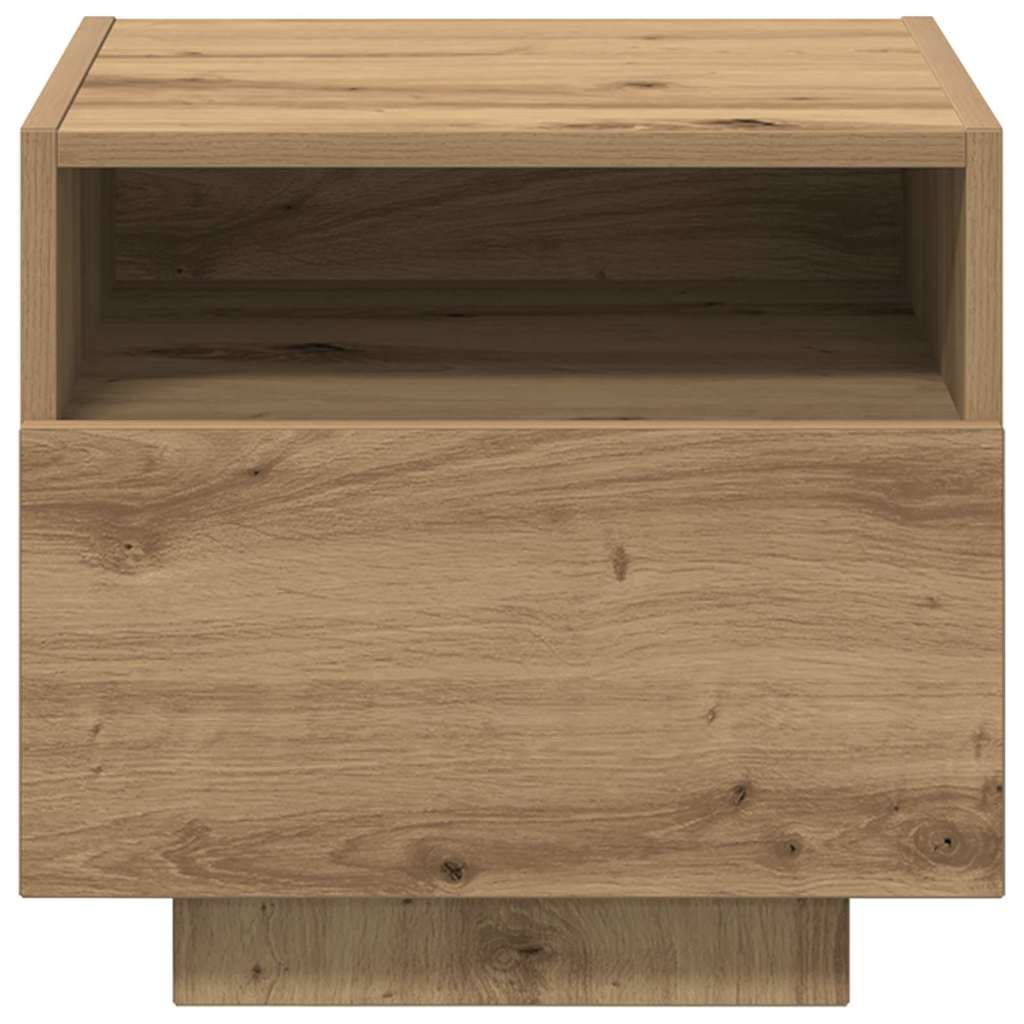 Bedside Cabinet Artisan Oak 40 x 39 x 37 cm Engineered Wood