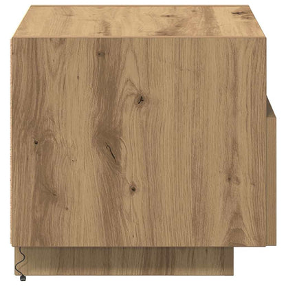 Bedside Cabinet Artisan Oak 40 x 39 x 37 cm Engineered Wood