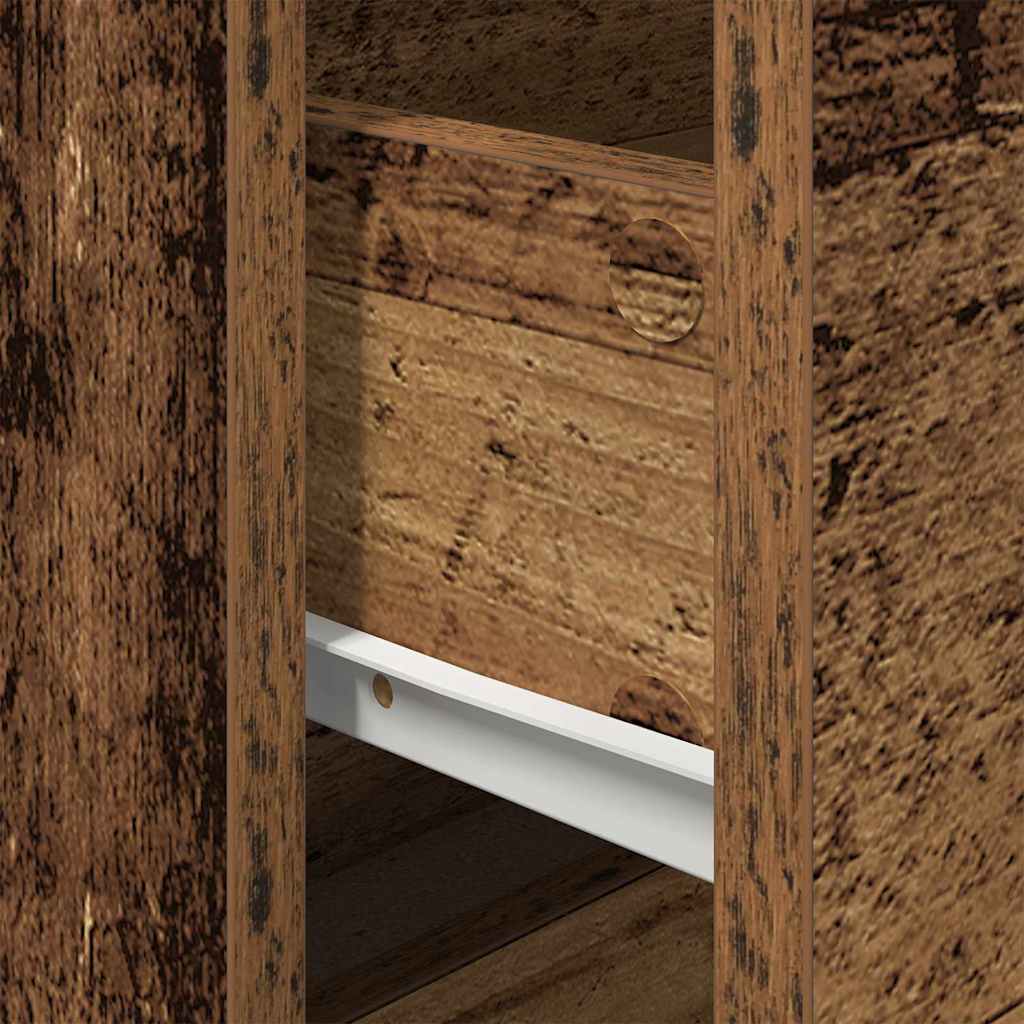 Bedside Cabinet Old Wood 50 x 39 x 41 cm Engineered Wood