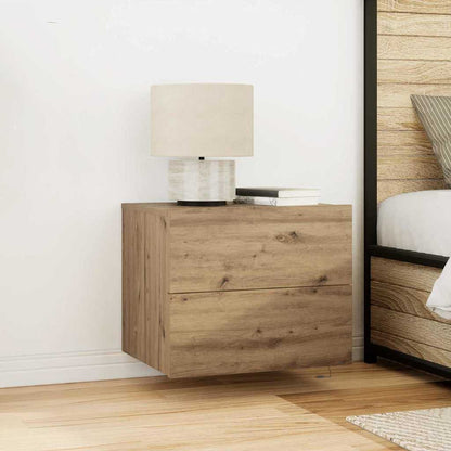 Bedside Cabinet Artisan Oak 50 x 39 x 41 cm Engineered Wood