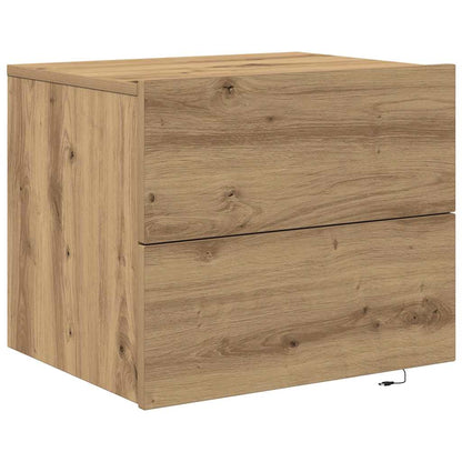 Bedside Cabinet Artisan Oak 50 x 39 x 41 cm Engineered Wood