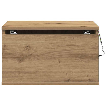 Wall-mounted Bedside Cabinet Artisan Oak 50 x 36 x 30 cm