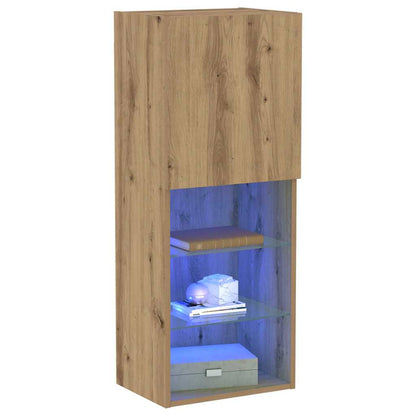 TV Cabinet Set Artisan Oak 40.5 x 30 x 102 cm Engineered Wood