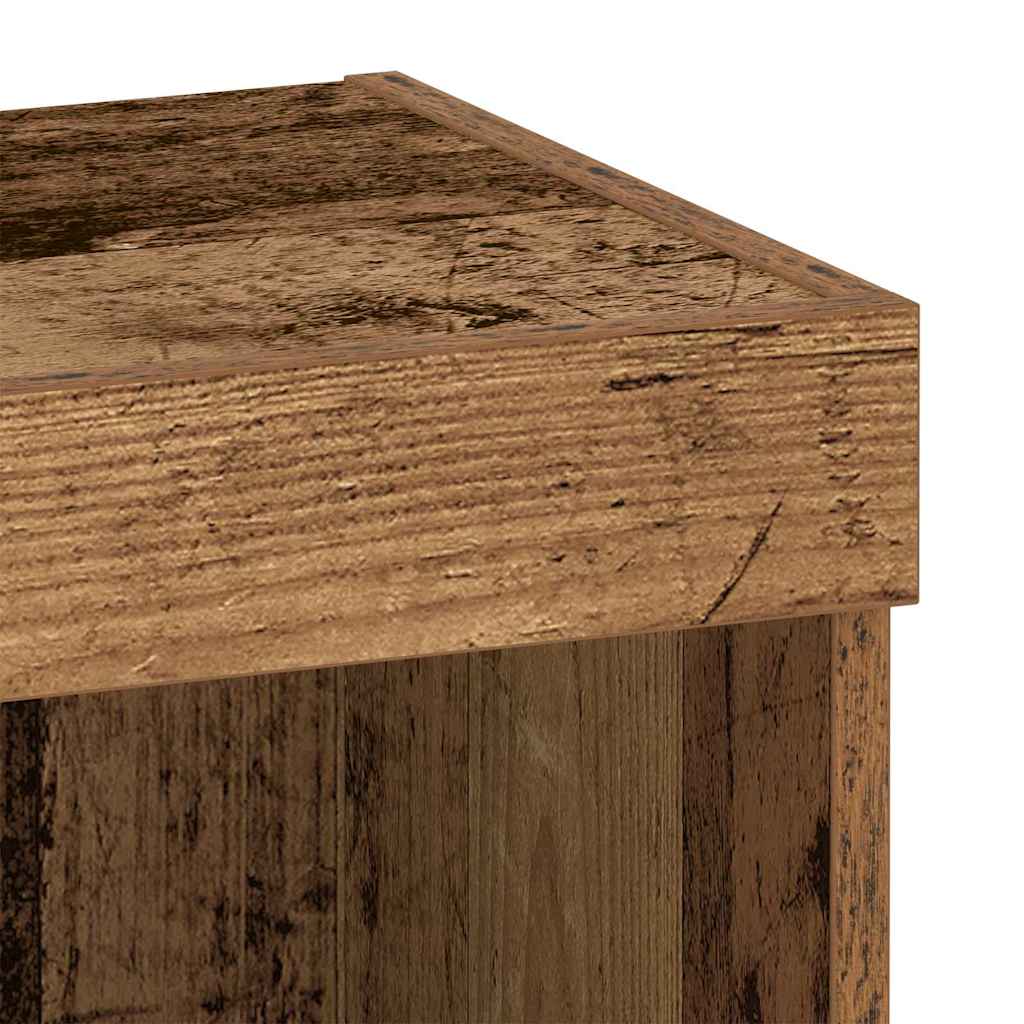 TV Cabinet Set Old Wood 40 x 30 x 30 cm Engineered Wood