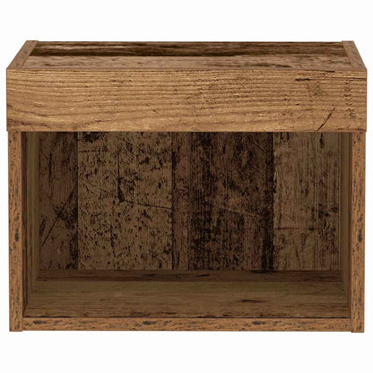 TV Cabinet Set Old Wood 40 x 30 x 30 cm Engineered Wood