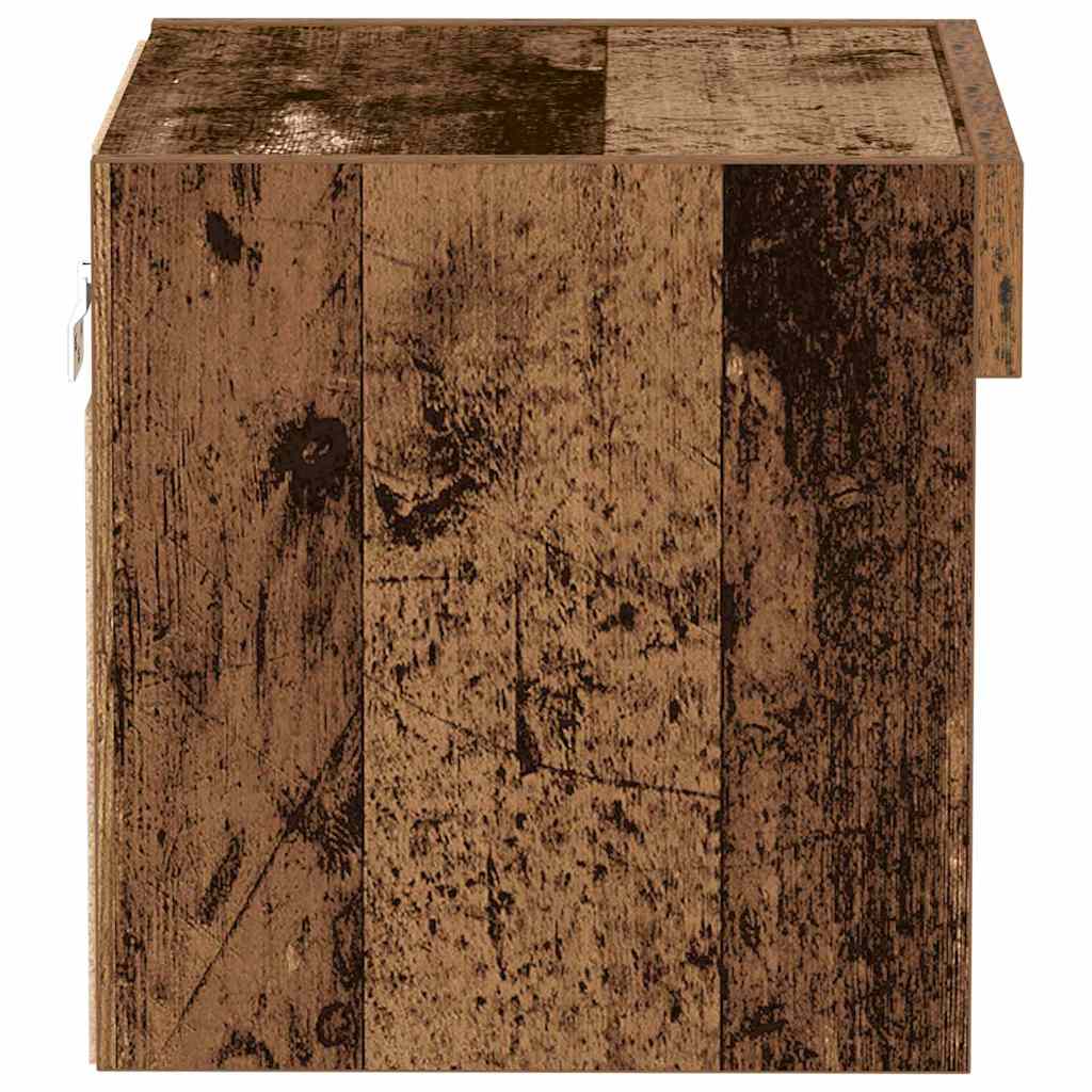 TV Cabinet Set Old Wood 40 x 30 x 30 cm Engineered Wood