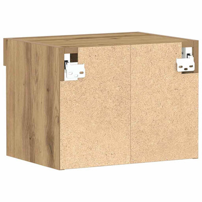 TV Cabinet Set with LED 2 pcs Artisan Oak 40 x 30 x 30 cm