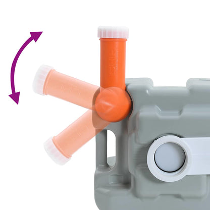 Camping Toilet Grey 41.5 x 36.5 x 42 cm