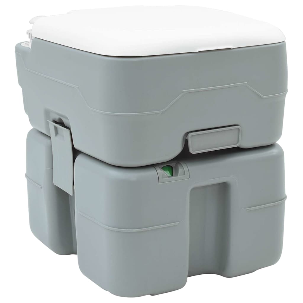 Camping Toilet Grey 41.5 x 36.5 x 42 cm