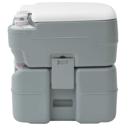 Camping Toilet Grey 41.5 x 36.5 x 42 cm