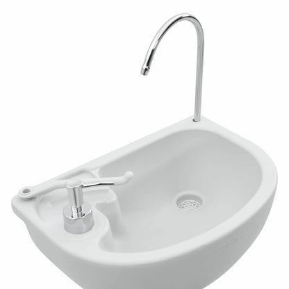Camping Handwash Stand Grey 50.5 x 33 x 103 cm