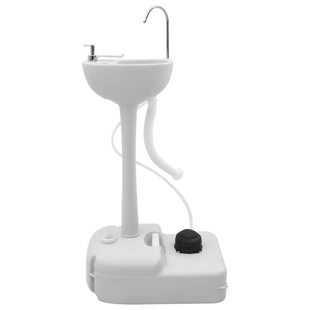 Camping Handwash Stand Grey 50.5 x 33 x 103 cm