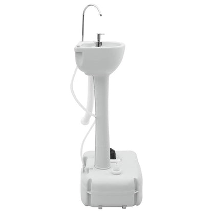 Camping Handwash Stand Grey 50.5 x 33 x 103 cm