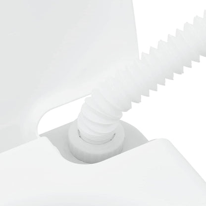 Camping Toilet Set 2 pcs Grey and White