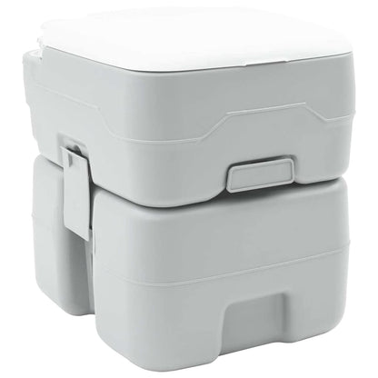 Camping Toilet Grey 41.5 x 36.5 x 42 cm