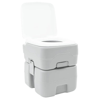 Camping Toilet Grey 41.5 x 36.5 x 42 cm