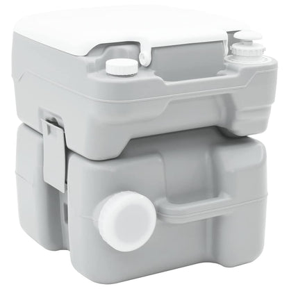 Camping Toilet Grey 41.5 x 36.5 x 42 cm