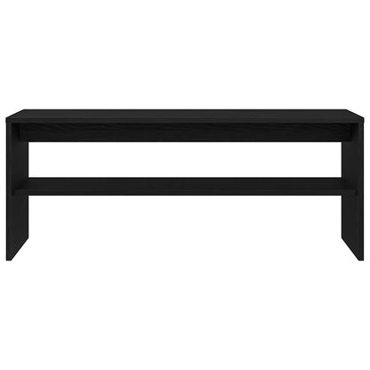 TV Cabinet Black Oak 100x40x40 cm Engineered Wood