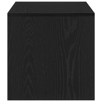 TV Cabinet Black Oak 100x40x40 cm Engineered Wood