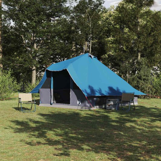 Tipi Tent with Roof Blue 358 x 296 x 258 cm Taffeta