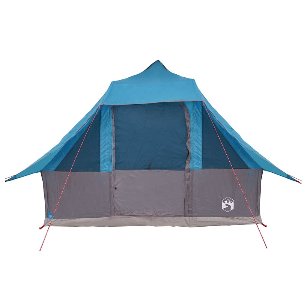 Tipi Tent with Roof Blue 358 x 296 x 258 cm Taffeta
