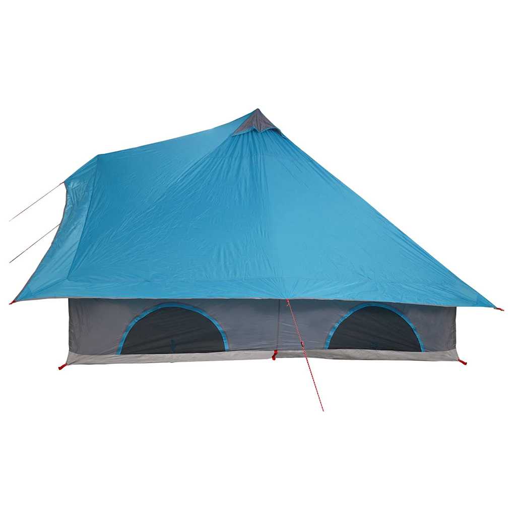 Tipi Tent with Roof Blue 358 x 296 x 258 cm Taffeta
