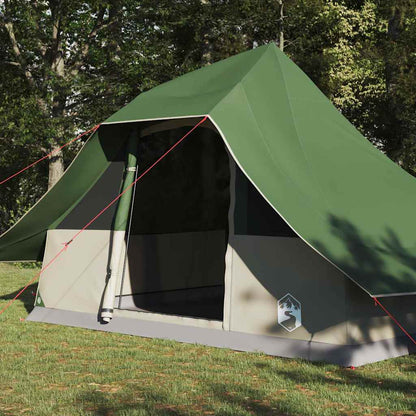 Tipi Tent with Roof Green 364 x 281 x 257 cm Taffeta