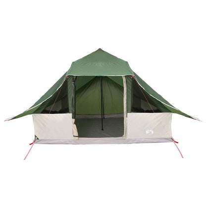 Tipi Tent with Roof Green 364 x 281 x 257 cm Taffeta