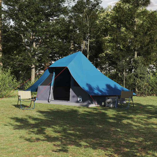 Tipi Tent with Roof Blue 364 x 281 x 257 cm Taffeta