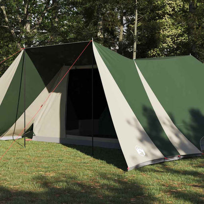 Family Tent Folding Manual Green and Beige 660 x 456 x 200 cm