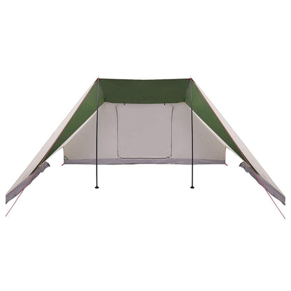 Family Tent Folding Manual Green and Beige 660 x 456 x 200 cm