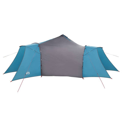 Tipi Tent with Roof Blue and Grey 492 x 492 x 275 cm Fabric