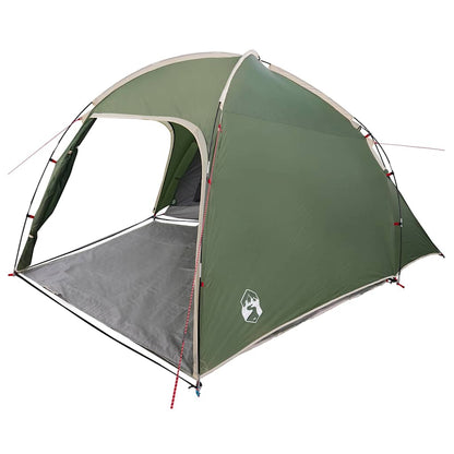 Tent Folding Green 370 x 230 x 185 cm Polyester and fibreglass