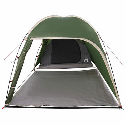 Tent Folding Green 370 x 230 x 185 cm Polyester and fibreglass
