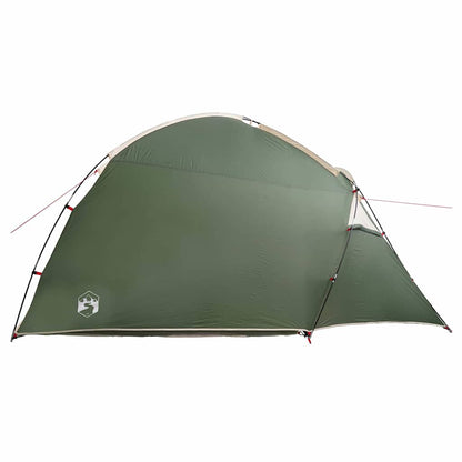 Tent Folding Green 370 x 230 x 185 cm Polyester and fibreglass